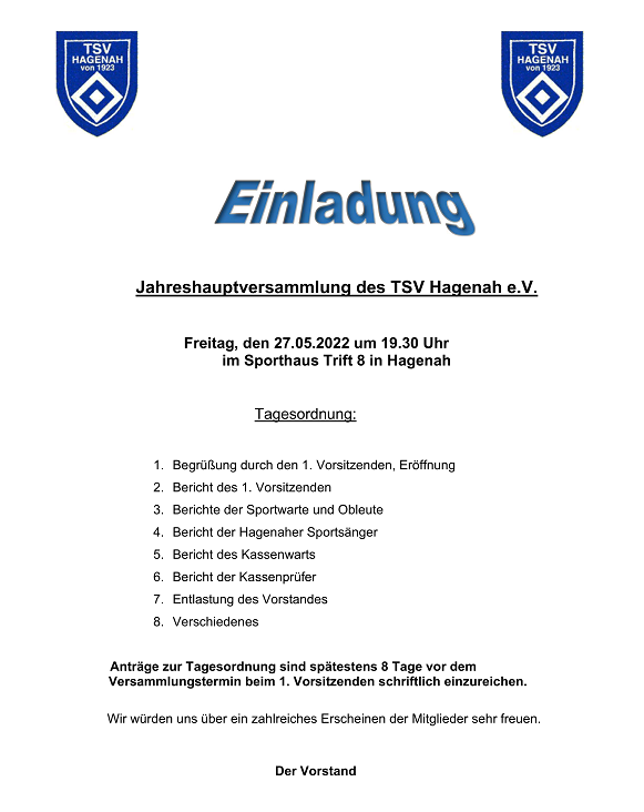Einladung Jahreshauptversammlung_2022_TSV Hagenah_01